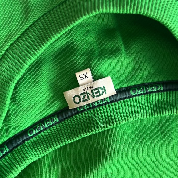 XS green Kenzo sweater excellent condition for women - Picture 3 of 5